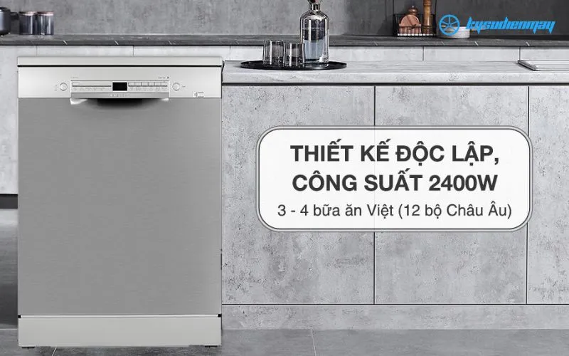 kinh nghiệm mua máy rửa bát bosch thiết kế độc lập